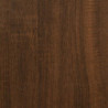 Konsolentisch Braun Eichen-Optik 100x40x75 cm Holzwerkstoff