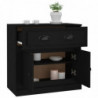 Sideboard Schwarz 70x35,5x67,5 cm Holzwerkstoff