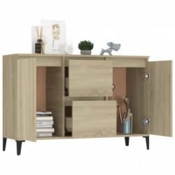 Sideboard Sonoma-Eiche 104x35x70 cm Spanplatte