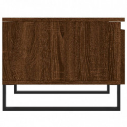 Couchtische 2 Stk. Braun Eichen-Optik 50x46x35 cm Holzwerkstoff