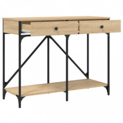 Konsolentisch Sonoma-Eiche 100x39x78,5 cm Holzwerkstoff