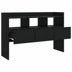 Sideboard Schwarz 105x30x70 cm Spanplatte