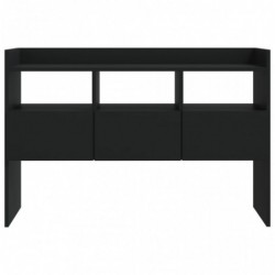 Sideboard Schwarz 105x30x70 cm Spanplatte