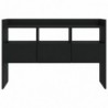 Sideboard Schwarz 105x30x70 cm Spanplatte