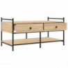 Couchtisch Sonoma-Eiche 99x50x50 cm Holzwerkstoff