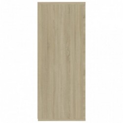 Sideboard Sonoma-Eiche 105x30x75 cm Spanplatte