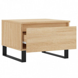 Couchtische 2 Stk. Sonoma-Eiche 50x46x35 cm Holzwerkstoff