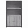 Highboard Grau Sonoma 62x32x103,5 cm Holzwerkstoff