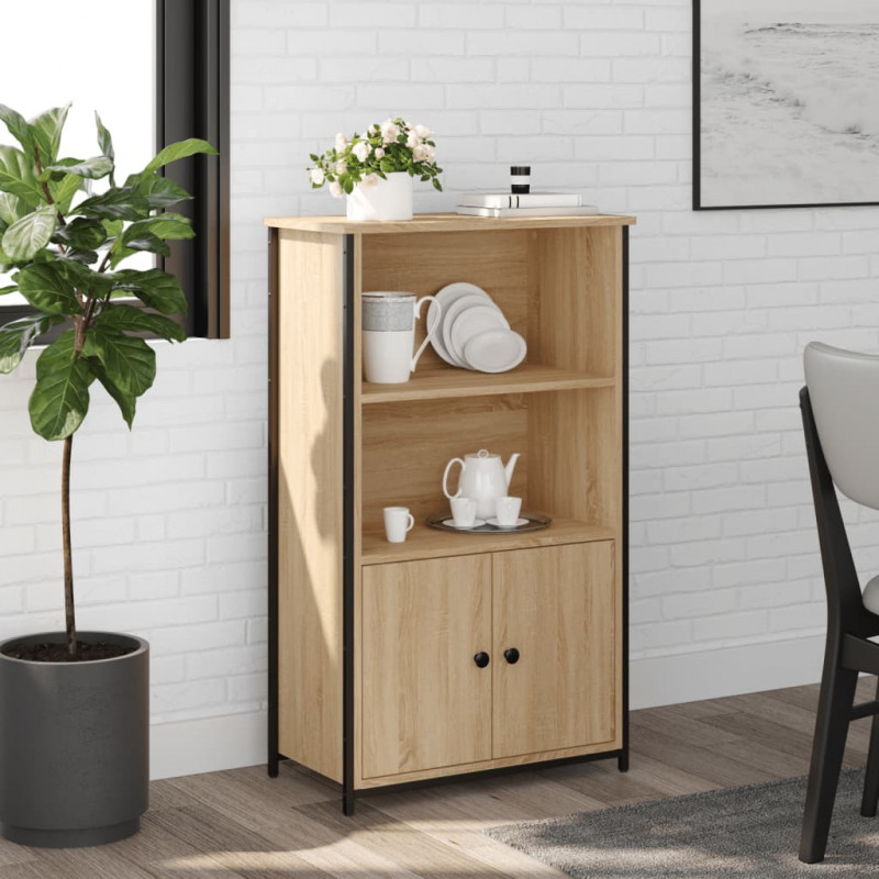 Highboard Sonoma-Eiche 62x32x103,5 cm Holzwerkstoff