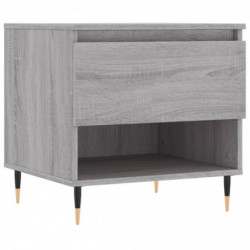 Couchtische 2 Stk. Grau Sonoma 50x46x50 cm Holzwerkstoff