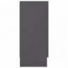 Sideboard Grau 120x30,5x70 cm Spanplatte