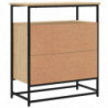 Sideboard Sonoma-Eiche 69x35x80 cm Holzwerkstoff