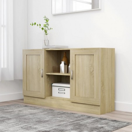 Sideboard Sonoma-Eiche 120x30,5x70 cm Spanplatte