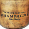 Champagner-Kühler Pokal Kupfer Braun