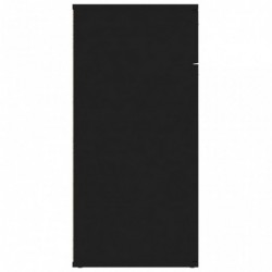 Sideboard Schwarz 80x36x75 cm Spanplatte