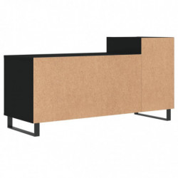 TV-Schrank Schwarz 100x35x55 cm Holzwerkstoff