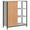 Sideboard Grau Sonoma 70x30x80 cm Holzwerkstoff
