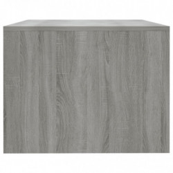 Couchtisch Grau Sonoma 102x55x42 cm Holzwerkstoff