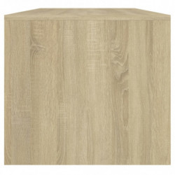 Couchtisch Sonoma-Eiche 102x50x45 cm Holzwerkstoff