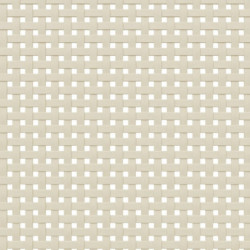 Nachttisch SENJA Rattan-Look Weiß 40x35x48 cm Massivholz Kiefer