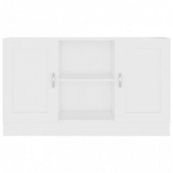 Sideboard Weiß 120x30,5x70 cm Spanplatte