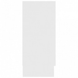 Sideboard Weiß 120x30,5x70 cm Spanplatte