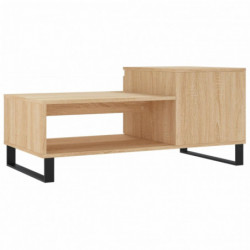 Couchtisch Sonoma-Eiche 100x50x45 cm Holzwerkstoff