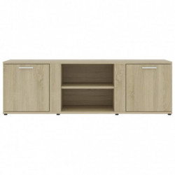 TV-Schrank Sonoma-Eiche 120x34x37 cm Holzwerkstoff