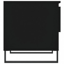 Couchtisch Schwarz 50x46x50 cm Holzwerkstoff