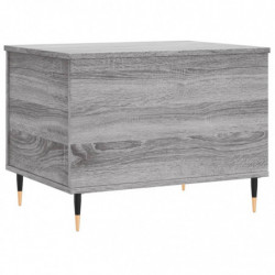 Couchtisch Grau Sonoma 60x44,5x45 cm Holzwerkstoff