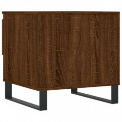 Couchtisch Braun Eichen-Optik 50x46x50 cm Holzwerkstoff