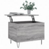 Couchtisch Grau Sonoma 60x44,5x45 cm Holzwerkstoff