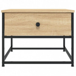 Couchtisch Sonoma-Eiche 51x51x40 cm Holzwerkstoff