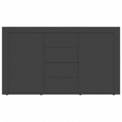 Sideboard Grau 120×36×69 cm Spanplatte