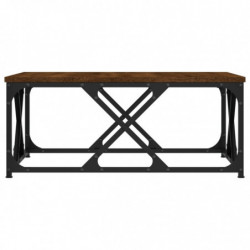 Couchtisch Braun Eichen-Optik 70x70x30 cm Holzwerkstoff