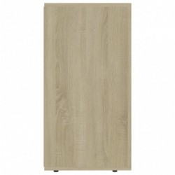 Sideboard Sonoma-Eiche 120×36×69 cm Spanplatte