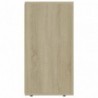 Sideboard Sonoma-Eiche 120×36×69 cm Spanplatte