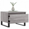 Couchtisch Grau Sonoma 50x46x35 cm Holzwerkstoff