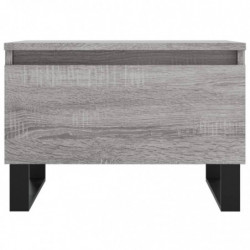 Couchtisch Grau Sonoma 50x46x35 cm Holzwerkstoff