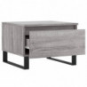 Couchtisch Grau Sonoma 50x46x35 cm Holzwerkstoff