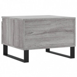 Couchtisch Grau Sonoma 50x46x35 cm Holzwerkstoff