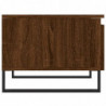 Couchtisch Braun Eichen-Optik 50x46x35 cm Holzwerkstoff