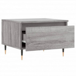 Couchtisch Grau Sonoma 50x46x35 cm Holzwerkstoff