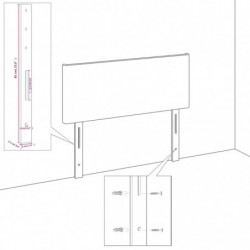 Boxspringbett mit Matratze Schwarz 140x200 cm Stoff