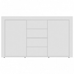 Sideboard Weiß 120×36×69 cm Spanplatte