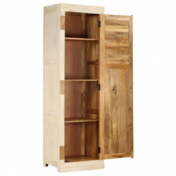 Kleiderschrank Massivholz Mango 60x50x200 cm