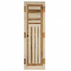 Kleiderschrank Massivholz Mango 60x50x200 cm