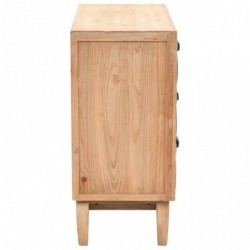 Schubladenschrank Tannenholz Massiv 80 × 36 × 75 cm