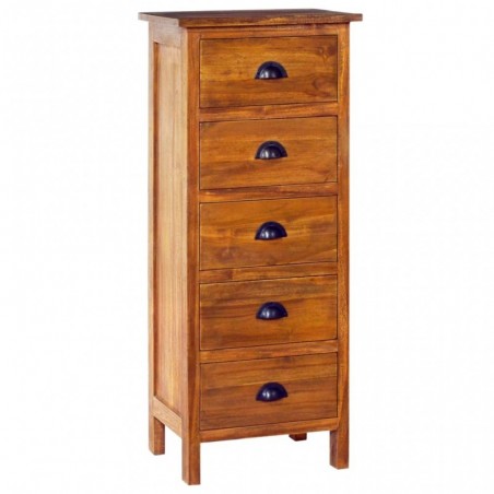 Sideboard 45x35x110 cm Teak Massivholz
