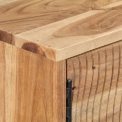 Sideboard 115x35x75 cm Massivholz Akazie